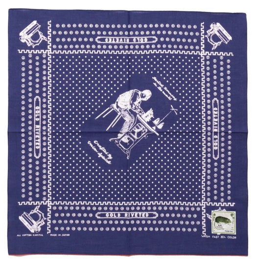 FASTCOLOR SELVEDGE BANDANA (UNION MASTER)